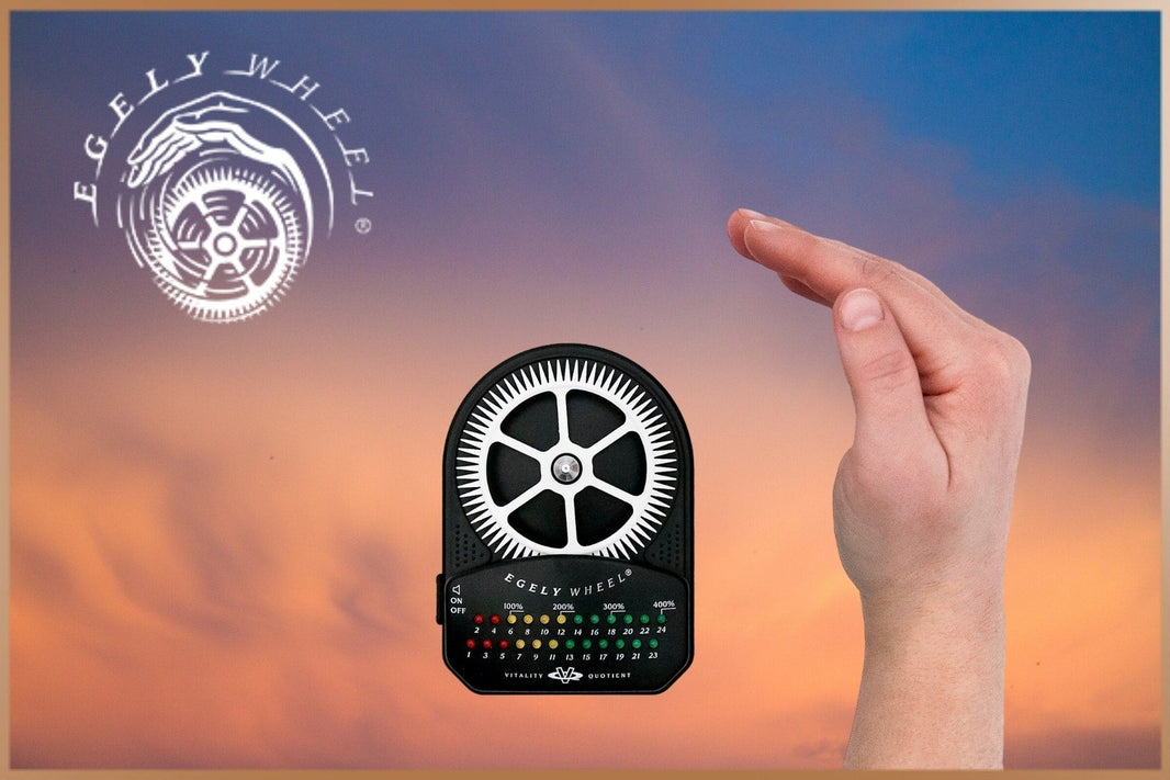 Egely Wheel Vitality Meter, a device for measuring energy level