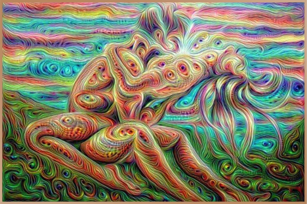 A woman and a man are connecting to each other