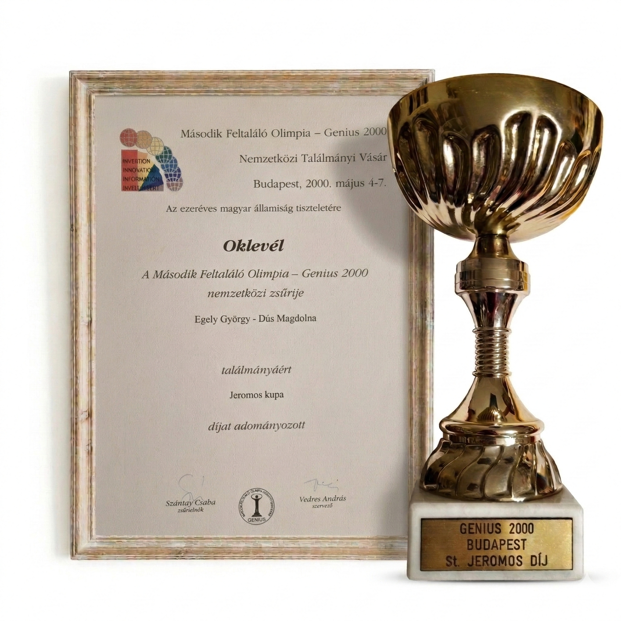 Second Inventors’ Olympiad – Genius 2000 International Fair of Inventions
