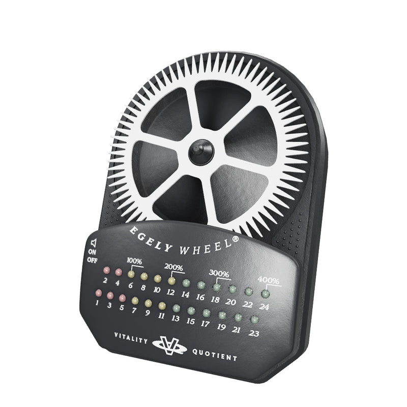 Egely Wheel vitality meter — interactive 3D model